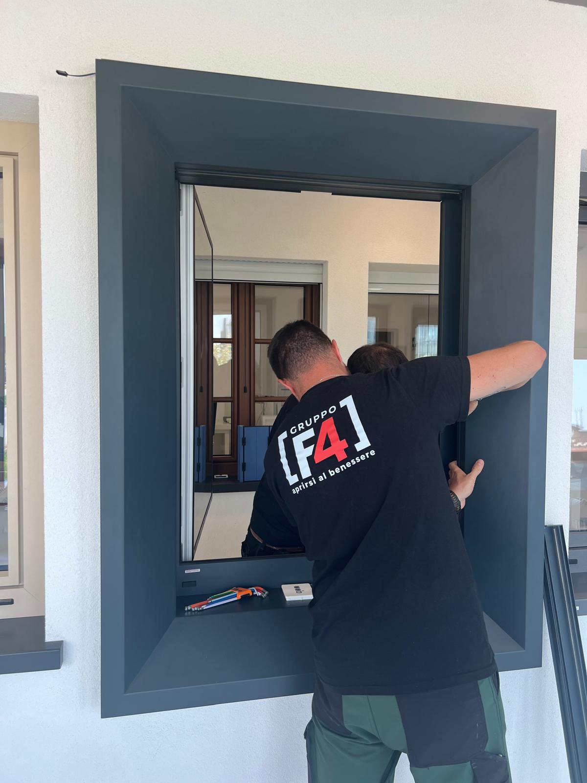 Dinox Frame installata in Showroom